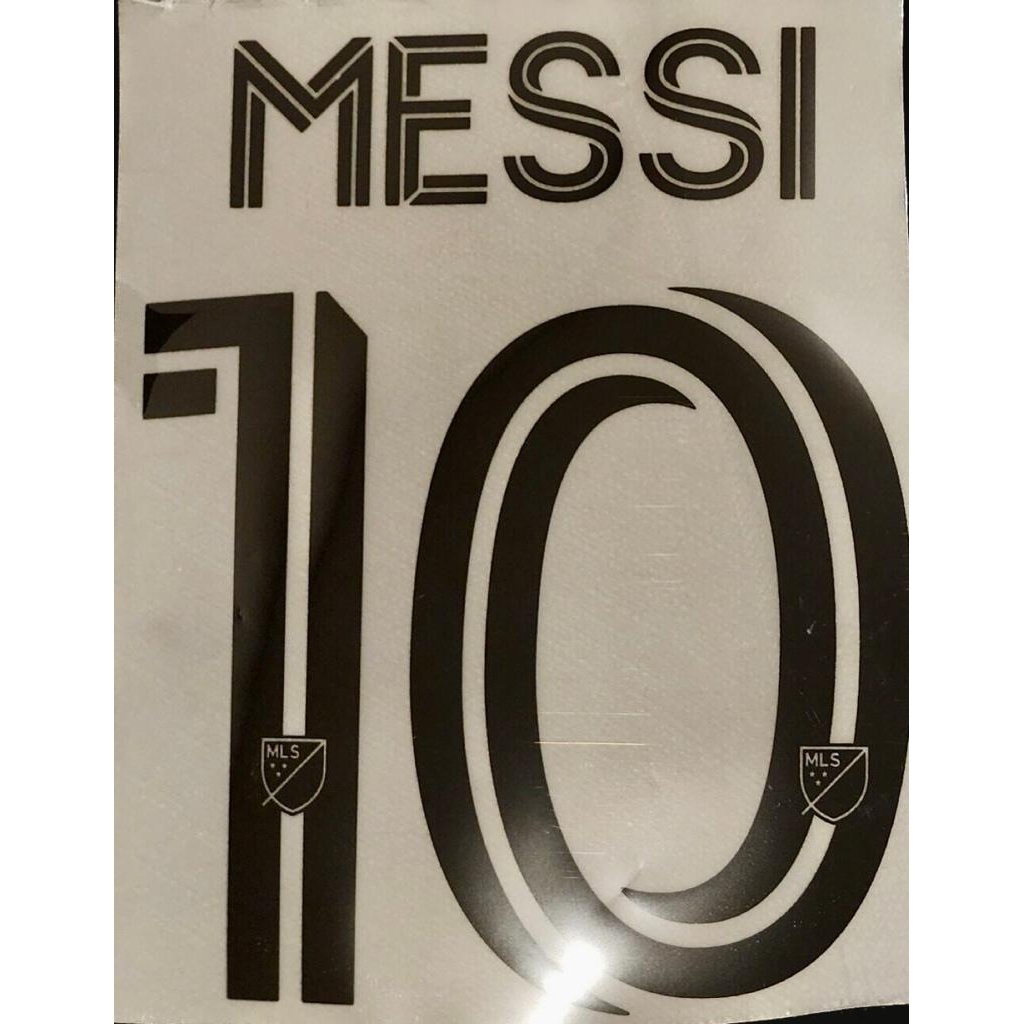 Official Inter Miami Messi Set Name And Number Adult Size. – Excel 